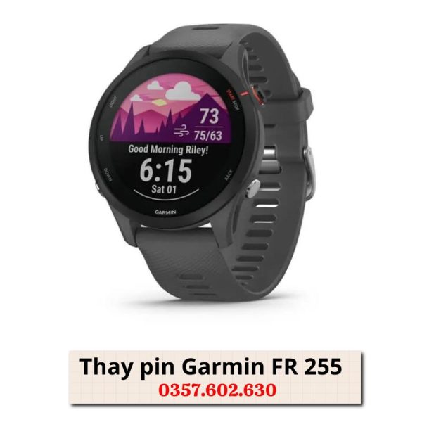 Thay pin đồng hồ Garmin FR255