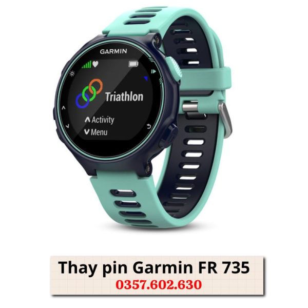 Thay pin đồng hồ Garmin Fr735