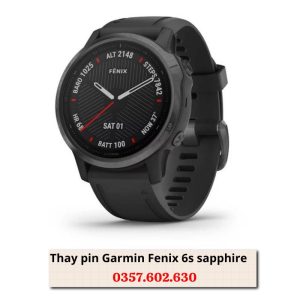 Thay pin đồng hồ Garmin Fenix 6s sapphire