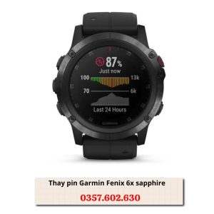 Thay pin đồng hồ Garmin Fenix 6x sapphire