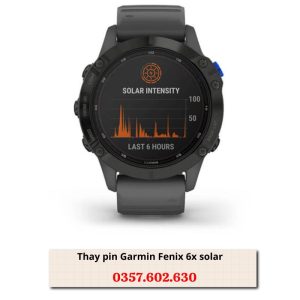 Thay pin đồng hồ Garmin Fenix 6x pro solar