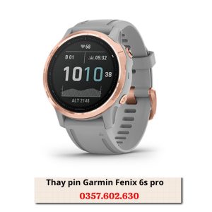 Thay pin đồng hồ Garmin Fenix 6s pro